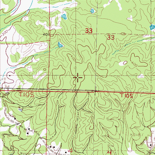 Topographic Map of South Hopewell Church (historical), MS