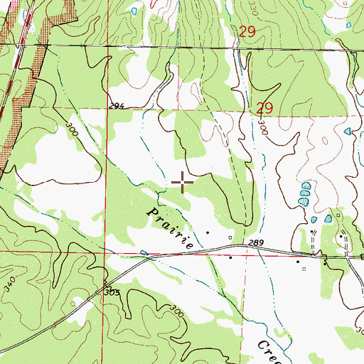 Topographic Map of Dixie (historical), MS