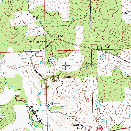 Topographic Map of Tickfaw (historical), MS
