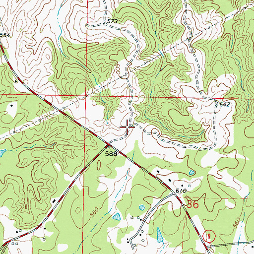 Topographic Map of Pensacola (historical), MS