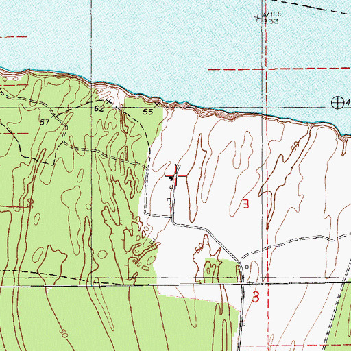 Topographic Map of Arnot, MS