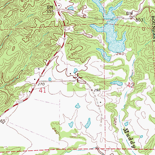 Topographic Map of Great Lake Estates, MS