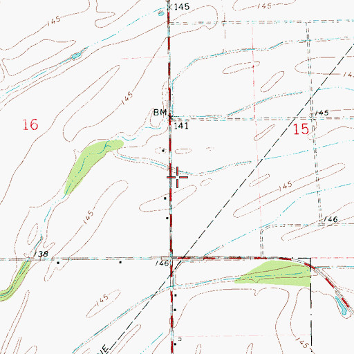 Topographic Map of Sid Dodd School (historical), MS