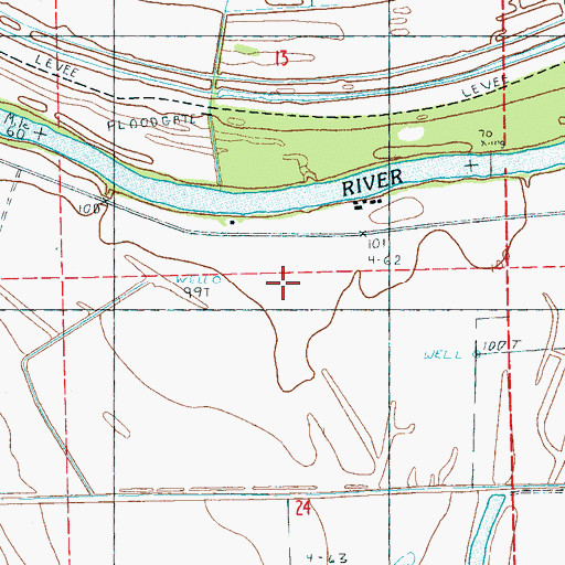 Topographic Map of Stella Plantation (historical), MS