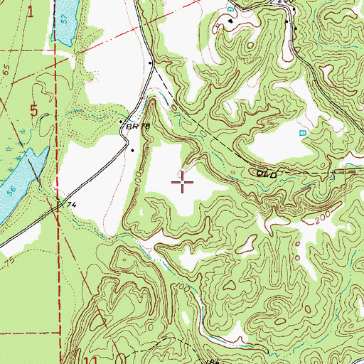 Topographic Map of Grand Gulf Nuclear Power Station, MS