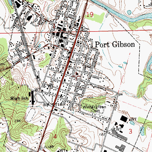 Topographic Map of Irwin Russell Memorial Museum, MS