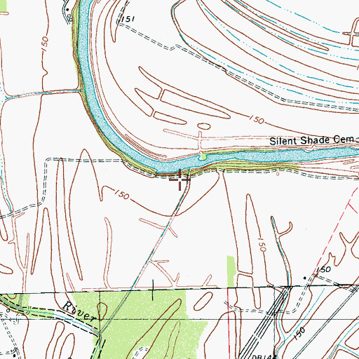 Topographic Map of Providence Church, MS