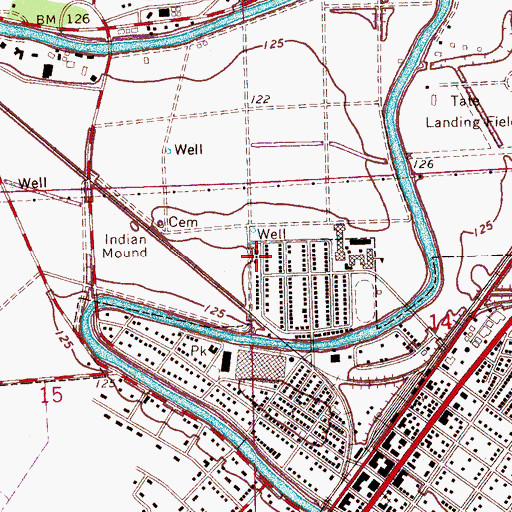 Topographic Map of Jerusalem Temple, MS