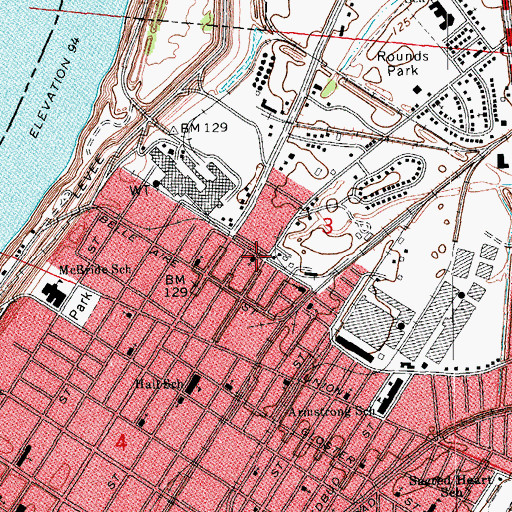 Topographic Map of Kindling Star Baptist Church, MS