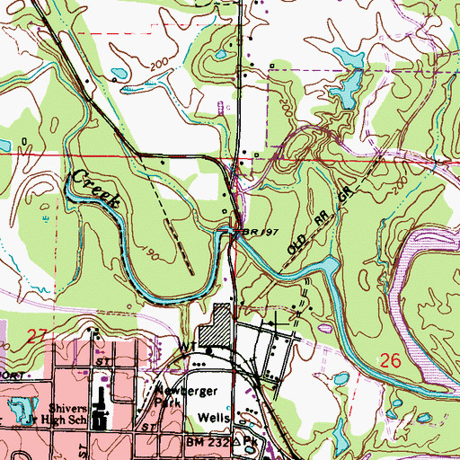 Topographic Map of Morgan Ferry (historical), MS