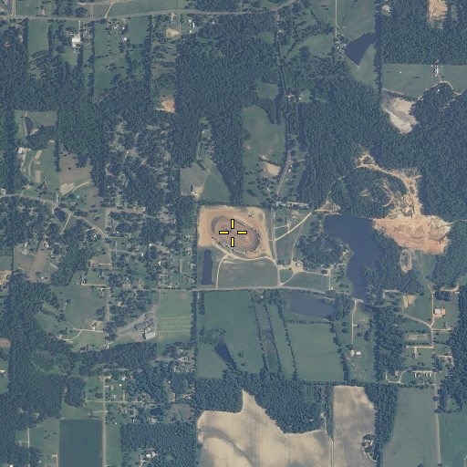 Aerial/Satellite Image of Columbus Raceway, MS