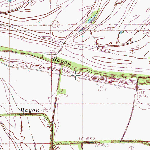 Topographic Map of New Macedonia Church (historical), MS
