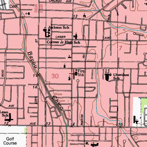 Topographic Map of Unity Baptist Church, MS