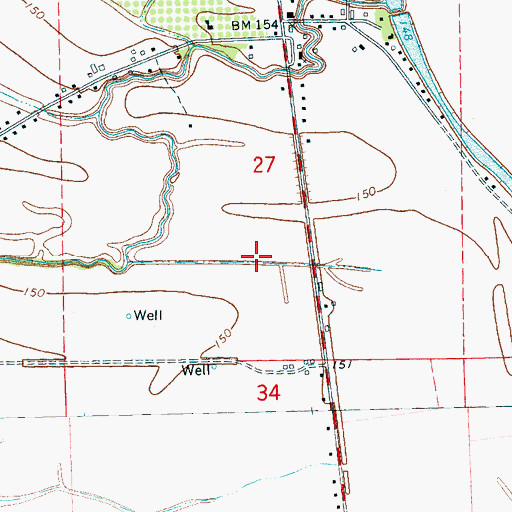 Topographic Map of Galilee Church (historical), MS