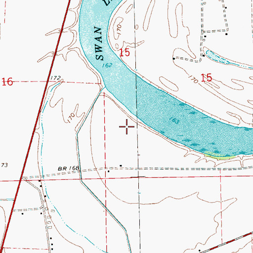 Topographic Map of Reese Church (historical), MS