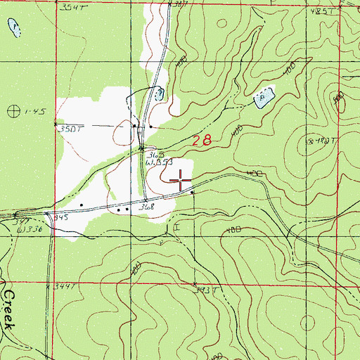 Topographic Map of Perota (historical), MS