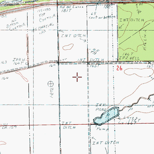 Topographic Map of Township of Searcy (historical), AR