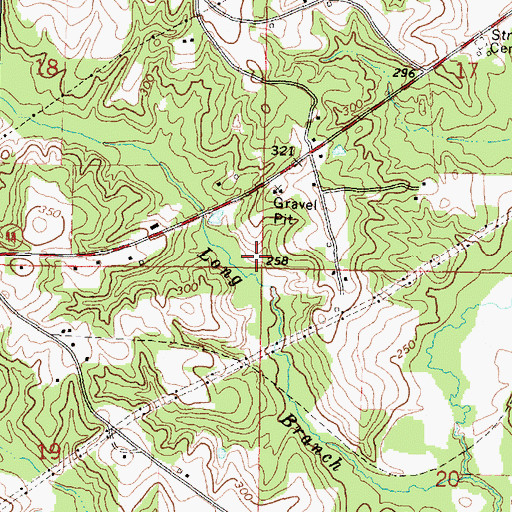 Topographic Map of Improve Oil Field, MS