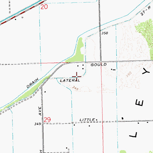 Topographic Map of Lateral Twenty-seven R, AZ