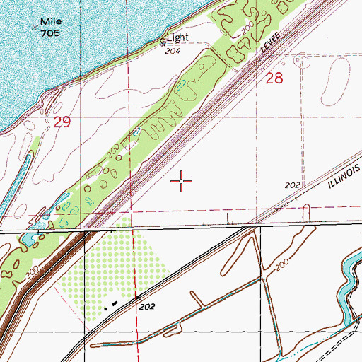Topographic Map of Grey Farm, MS