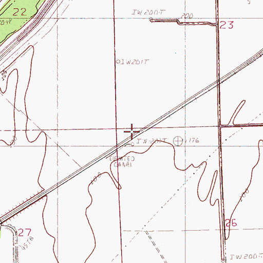 Topographic Map of Pettis Chapel, MS