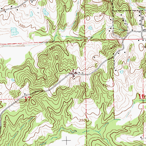Topographic Map of Interchange 59, MS