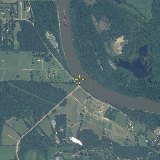 Aerial/Satellite Image of Tibbee Creek, MS