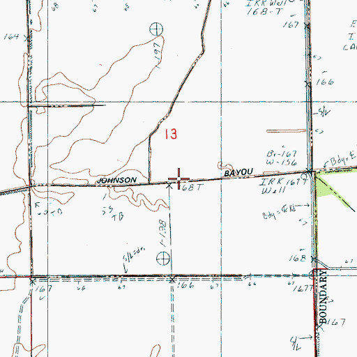 Topographic Map of Phillips County, AR