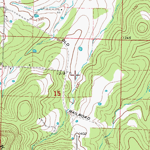 Topographic Map of Herd Spring, AR