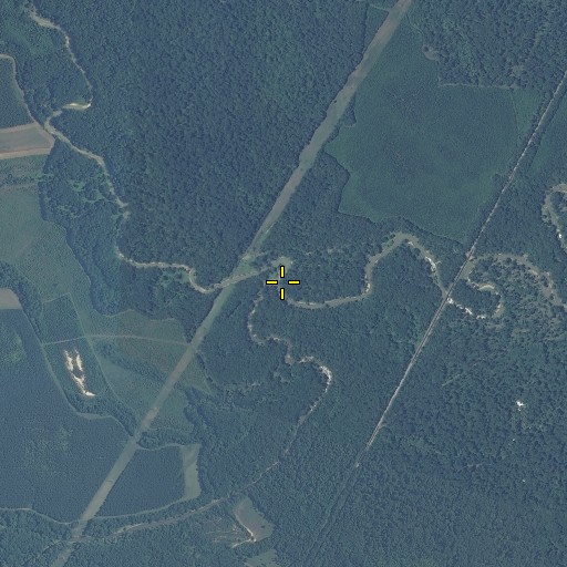 Aerial/Satellite Image of Chuquatonchee Creek, MS
