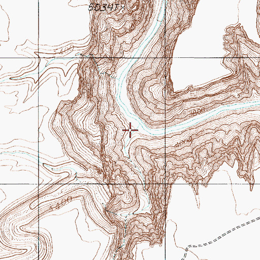 Topographic Map of Lee Canyon, AZ