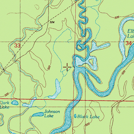 Topographic Map of Yockanookany River, MS