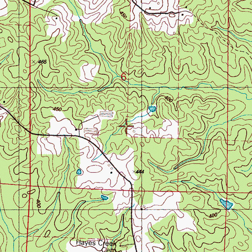 Topographic Map of B Horowitz Pond Dam, MS