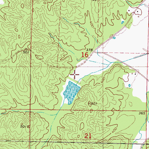 Topographic Map of LT-14a-4 Dam, MS
