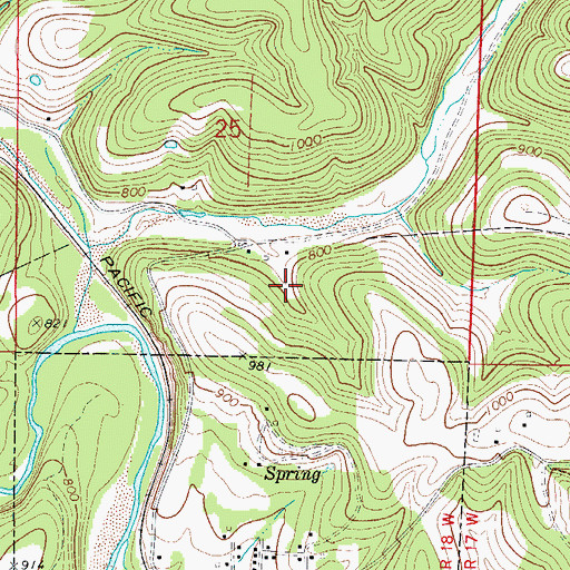 Topographic Map of Township of Blythe (historical), AR
