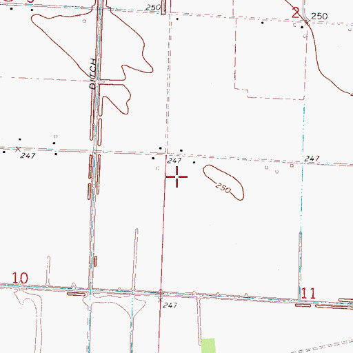 Topographic Map of Township of Clear Lake (historical), AR