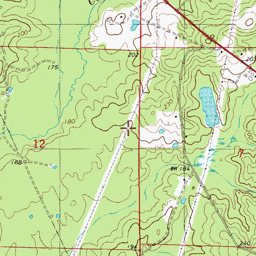 Topographic Map of Union County, AR