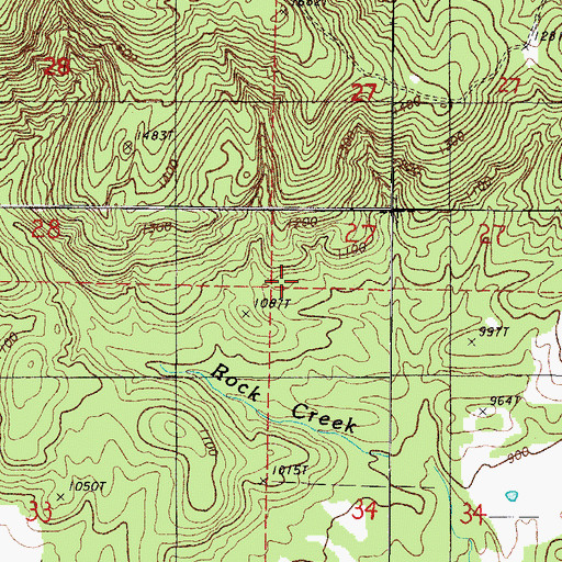 Topographic Map of Township of Smith (historical), AR