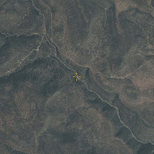 Aerial/Satellite Image of Limestone Spring, AZ