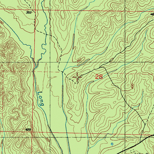 Topographic Map of New York (historical), MS