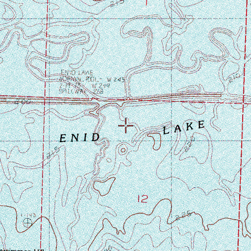 Topographic Map of California (historical), MS