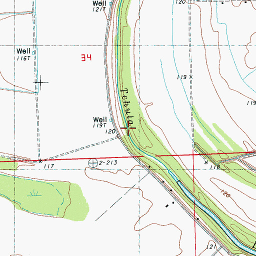 Topographic Map of Archerletti Landing (historical), MS