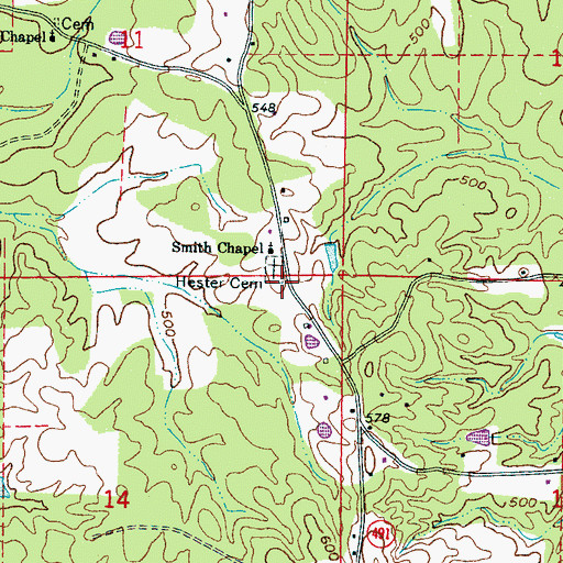Topographic Map of Java (historical), MS