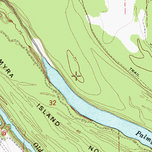 Topographic Map of Killikrankia Plantation (historical), MS