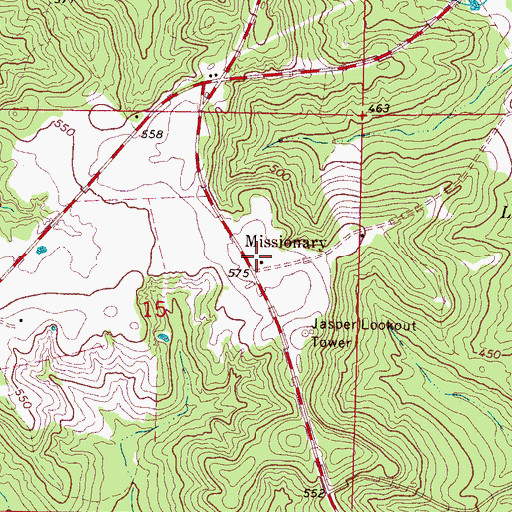 Topographic Map of Cistercian Monastery of Gerowval, MS