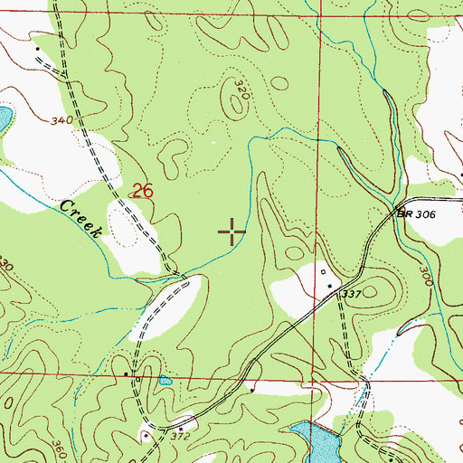 Topographic Map of Haanka Ullah (historical), MS