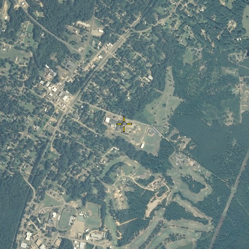 Aerial/Satellite Image of Wesson Attendance Center, MS