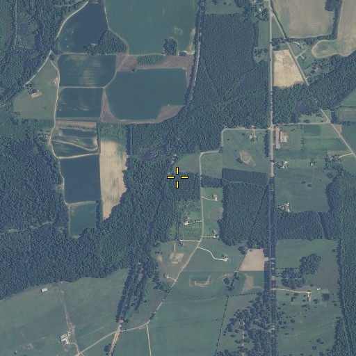 Aerial/Satellite Image of Acker (historical), MS
