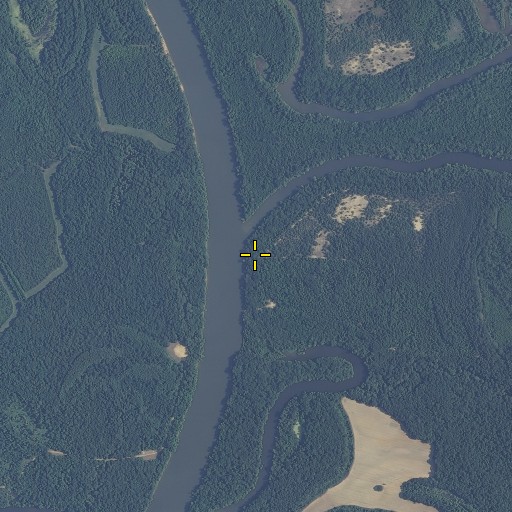 Aerial/Satellite Image of Hamilton Landing, MS