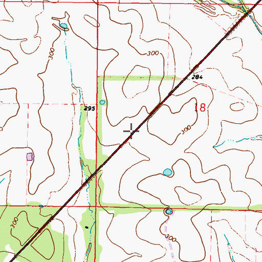 Topographic Map of Sykes (historical), MS